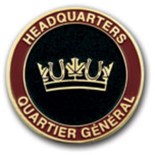 Headquarters HQ Challenge Coin Thumbnail