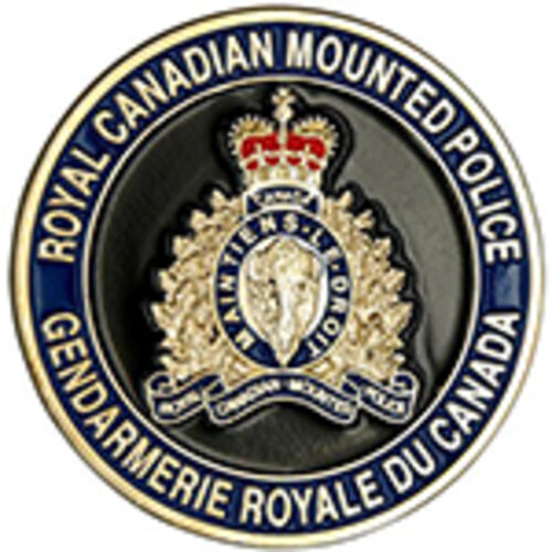 RCMP Gold Challenge Coin Thumbnail