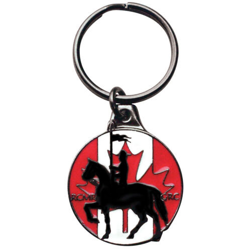 Horse & Rider Silhouette Keychain  Thumbnail
