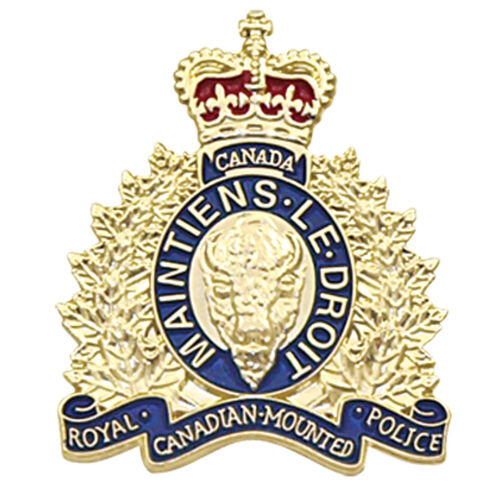 .75" Colored Crest Pin Thumbnail