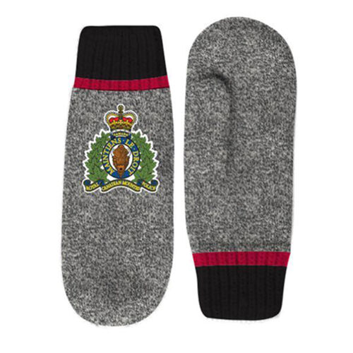 RCMP Crest Lined Mitts Thumbnail