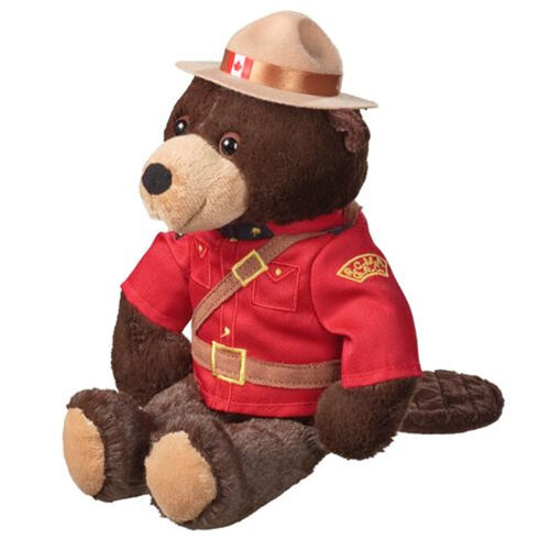 11" Sergeant Beaver Stuffed Animal Thumbnail