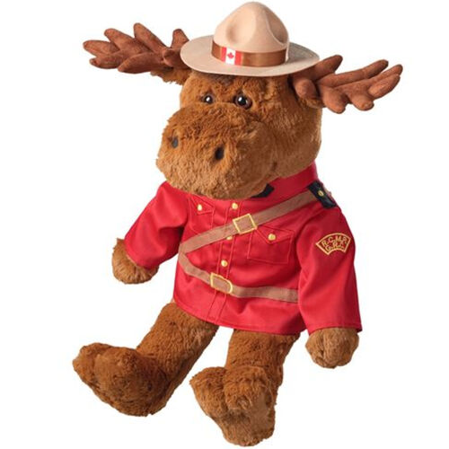 22" Sergeant Moose Stuffed Animal Thumbnail