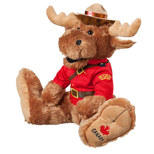 14" Big Foot Moose Stuffed Animal Thumbnail