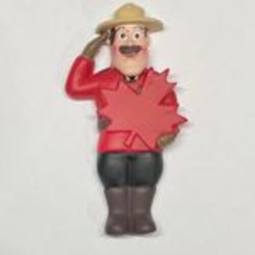 Mountie Saluting Magnet Thumbnail