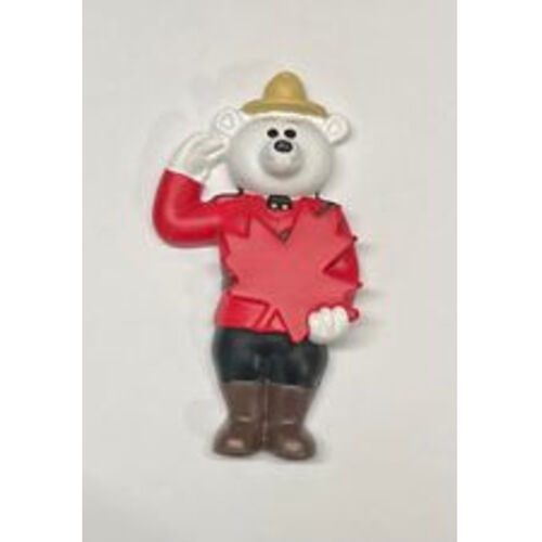 Polar Bear Mountie Magnet  Thumbnail