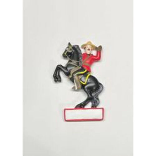 Mountie Rider Magnet  Thumbnail