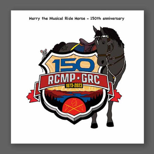Harry the Musical Ride Horse - 150th anniversary Thumbnail