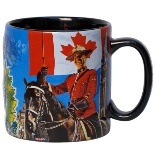 RCMP Canada H&R 3D Mug With Crest Thumbnail