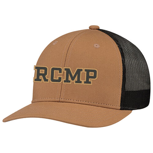 Adjustable RCMP Embroidered Duck Canvas Mesh-Back Cap Thumbnail
