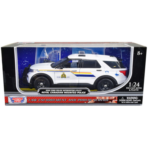 2022 Ford Police Interceptor Utility RCMP 1/24 Thumbnail