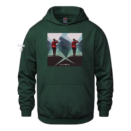 Vault Youth Proudly Canadian Mountie Printed Hoodie Thumbnail