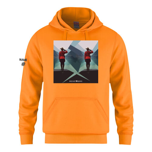 Flash Unisex Proudly Canadian Mountie Printed Hoodie Thumbnail