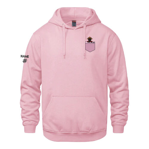 Vault Unisex Buffalo Pocket Printed Hoodie Thumbnail