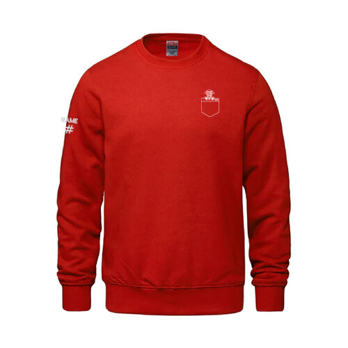 Vault Unisex Buffalo Pocket Printed Crewneck Thumbnail