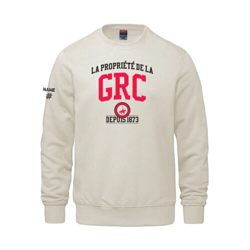Vault Unisex La Propriété GRC Printed Crewneck Thumbnail