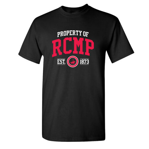Gildan Unisex Property of RCMP Printed T-Shirt Thumbnail