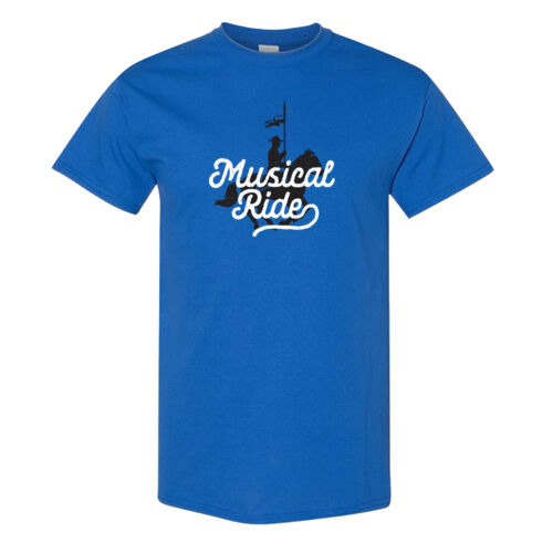 Gildan Unisex Musical Ride Printed T-Shirt Thumbnail