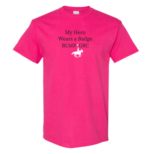 Gildan Unisex My Hero Printed T-Shirt Thumbnail