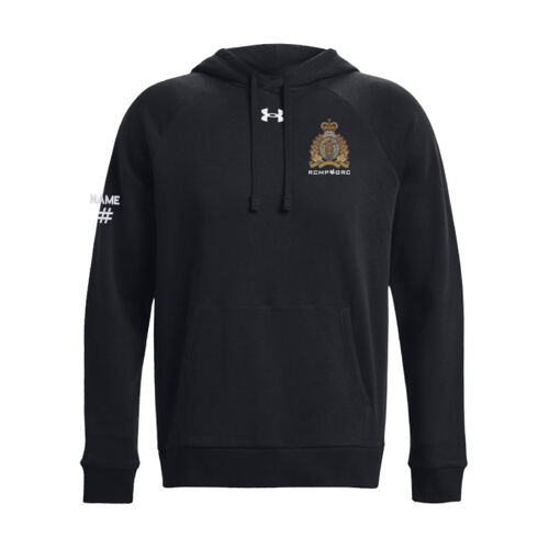 UA Men's Crest Embroidered Rival Fleece Hoodie Thumbnail