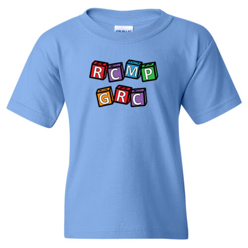 Gildan Youth RCMP/GRC Blocks Printed T-Shirt Thumbnail