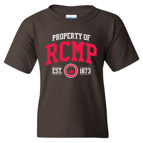Gildan Youth Property of RCMP Printed T-Shirt Thumbnail