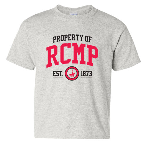 Gildan Youth Property of RCMP Printed T-Shirt Thumbnail