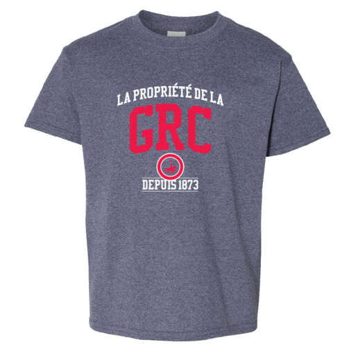 Gildan Youth La Propriété GRC Printed T-Shirt Thumbnail