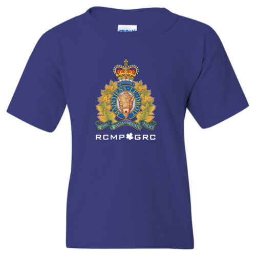 Gildan Youth Crest Printed T-Shirt Thumbnail