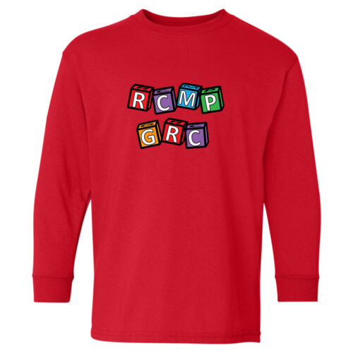 Gildan Youth RCMP/GRC Blocks Printed Long Sleeve Thumbnail