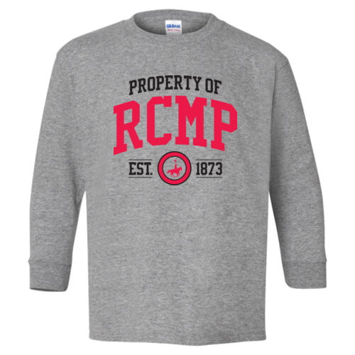Gildan Youth Property of RCMP Printed Long Sleeve Thumbnail