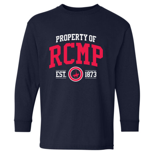 Gildan Youth Property of RCMP Printed Long Sleeve Thumbnail