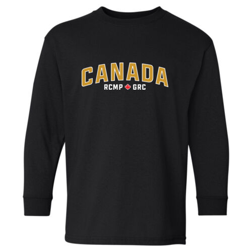 Gildan Youth Canada Printed Long Sleeve Thumbnail