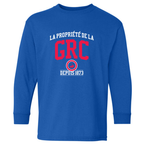 Gildan Youth La Propriété GRC Printed Long Sleeve Thumbnail