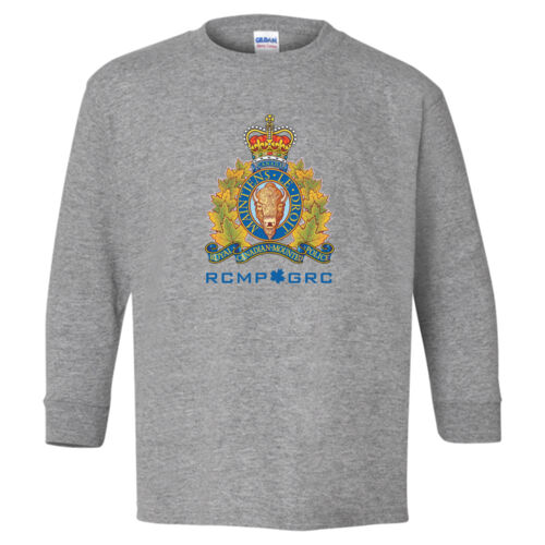 Gildan Youth Crest Printed Long Sleeve Thumbnail