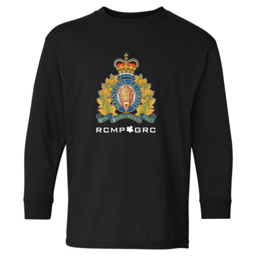 Gildan Youth Crest Printed Long Sleeve Thumbnail