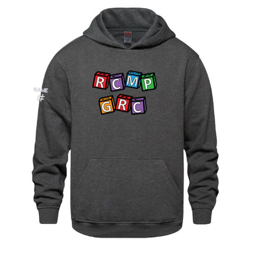 Vault Youth RCMP/GRC Blocks Printed Hoodie Thumbnail