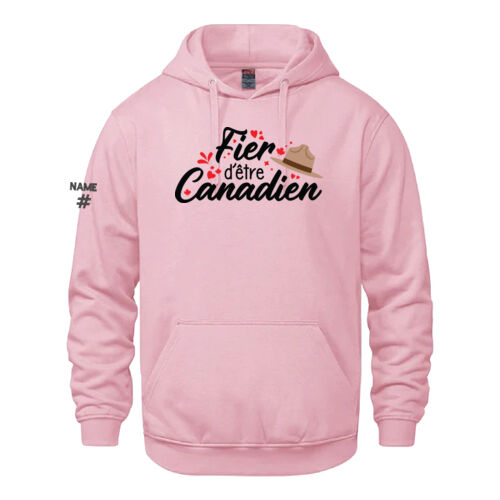 Vault Unisex Fier d’être Canadien Printed Hoodie Thumbnail