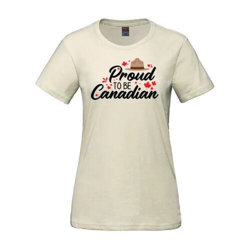Parkour Women's Proud To Be Canadian Printed T-Shirt Thumbnail
