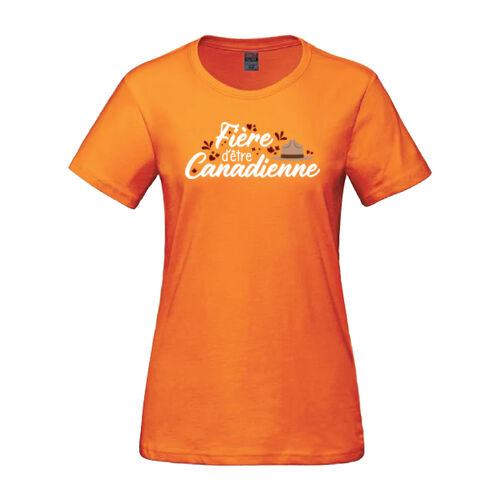 Parkour Women's Fière d’être Canadienne Printed T-Shirt Thumbnail