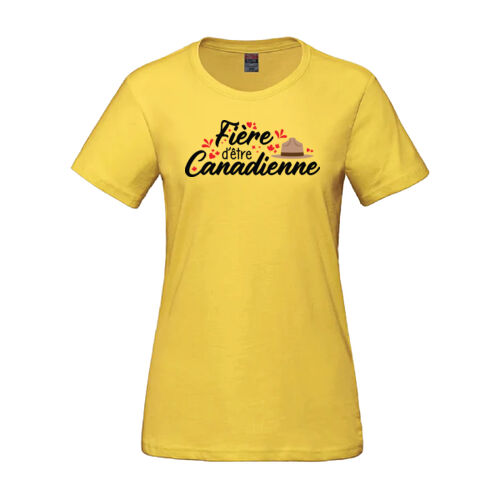 Parkour Women's Fière d’être Canadienne Printed T-Shirt Thumbnail