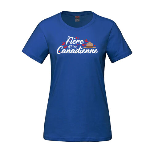 Parkour Women's Fière d’être Canadienne Printed T-Shirt Thumbnail