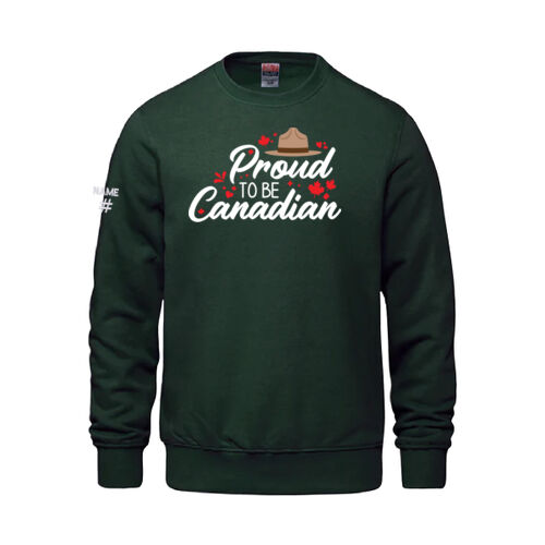 Vault Unisex Proud To Be Canadian Printed Crewneck Thumbnail