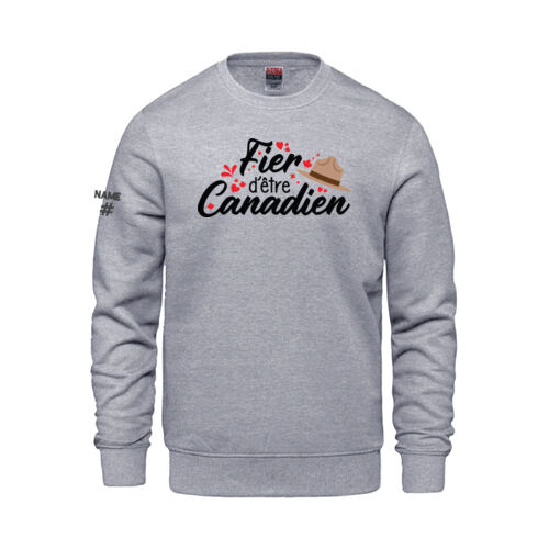 Vault Unisex Fier d’être Canadien Printed Crewneck Thumbnail