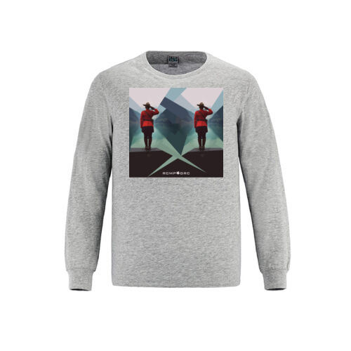 Breeze Youth Proudly Canadian Mountie Printed Long Sleeve Thumbnail