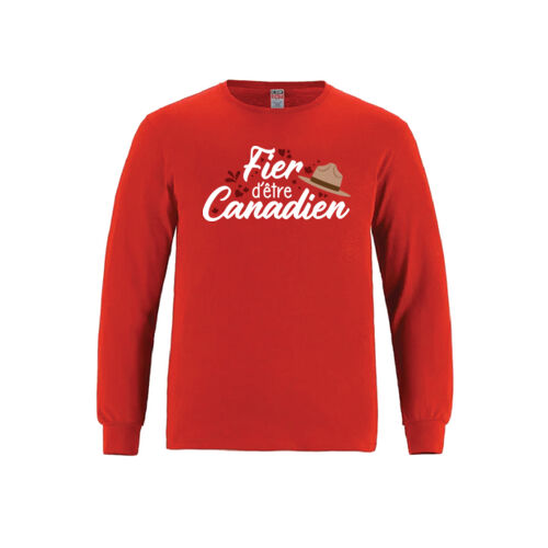 Breeze Youth Fier d’être Canadien Printed Long Sleeve Thumbnail