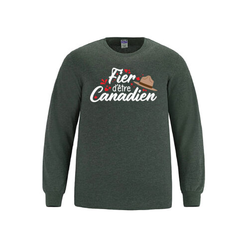 Breeze Youth Fier d’être Canadien Printed Long Sleeve Thumbnail