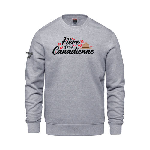 Vault Unisex Fière d’être Canadienne Printed Crewneck Thumbnail