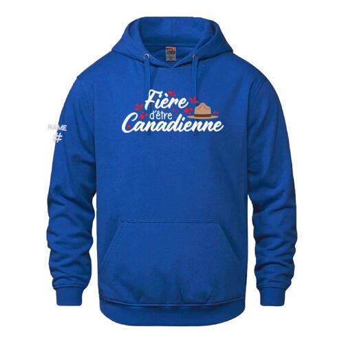 Vault Unisex Fière d’être Canadienne Printed Hoodie Thumbnail