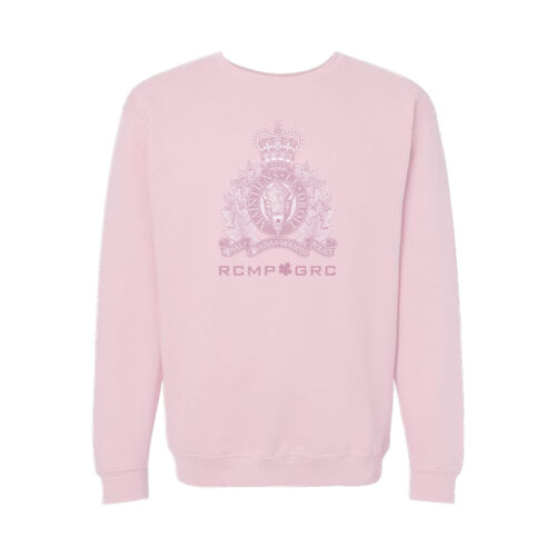 M&O Unisex Pastel Crest Printed Crewneck Thumbnail